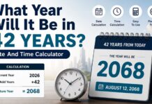42 Years From Now: Discover the Future Date and Time