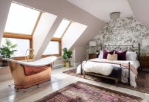 Painting a London Loft: Embrace Sloped Ceilings in Style